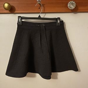 Aiko Quilted Black skirt